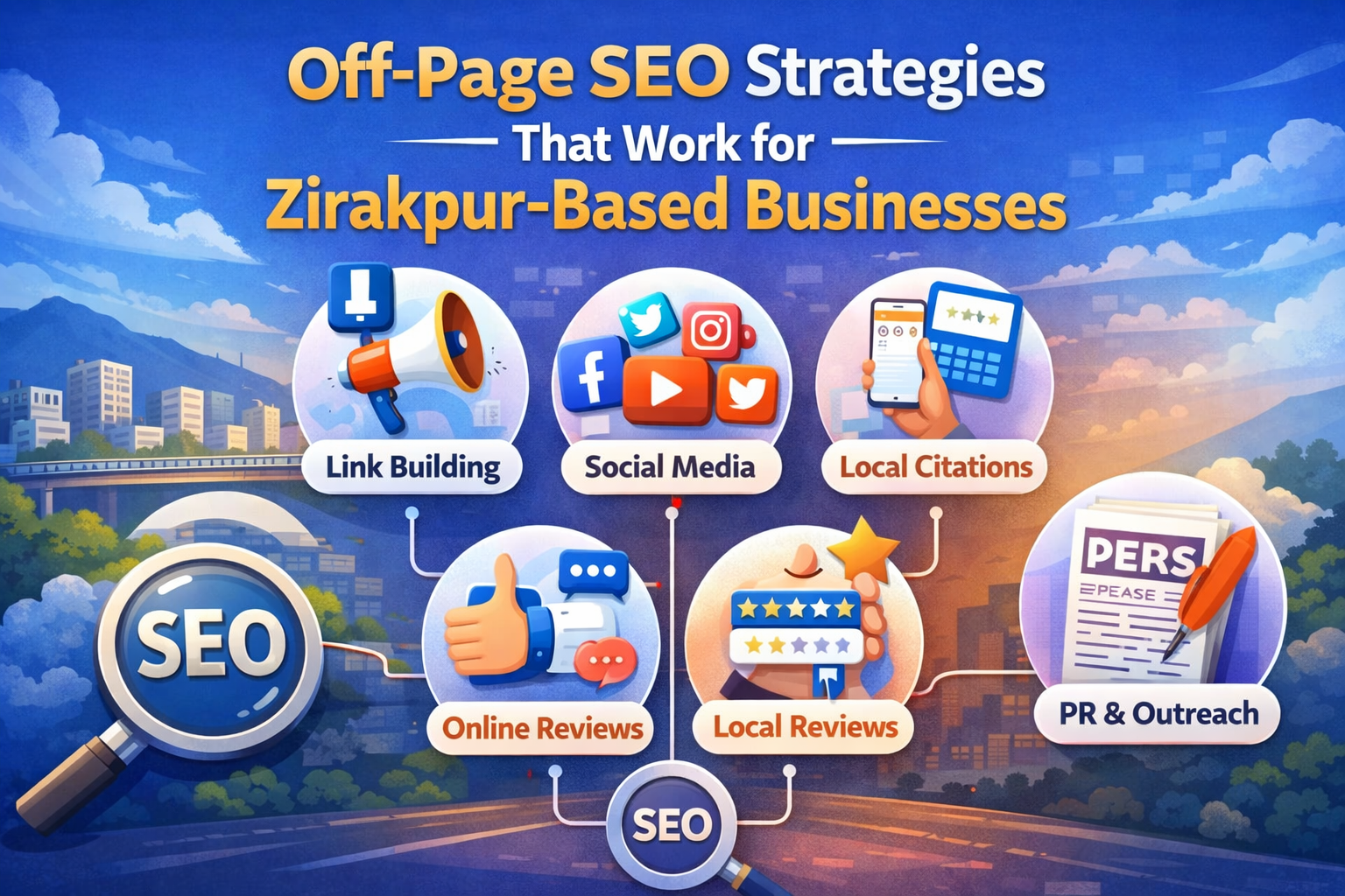 Off-Page SEO Strategies That Work for Zirakpur-Based Businesses